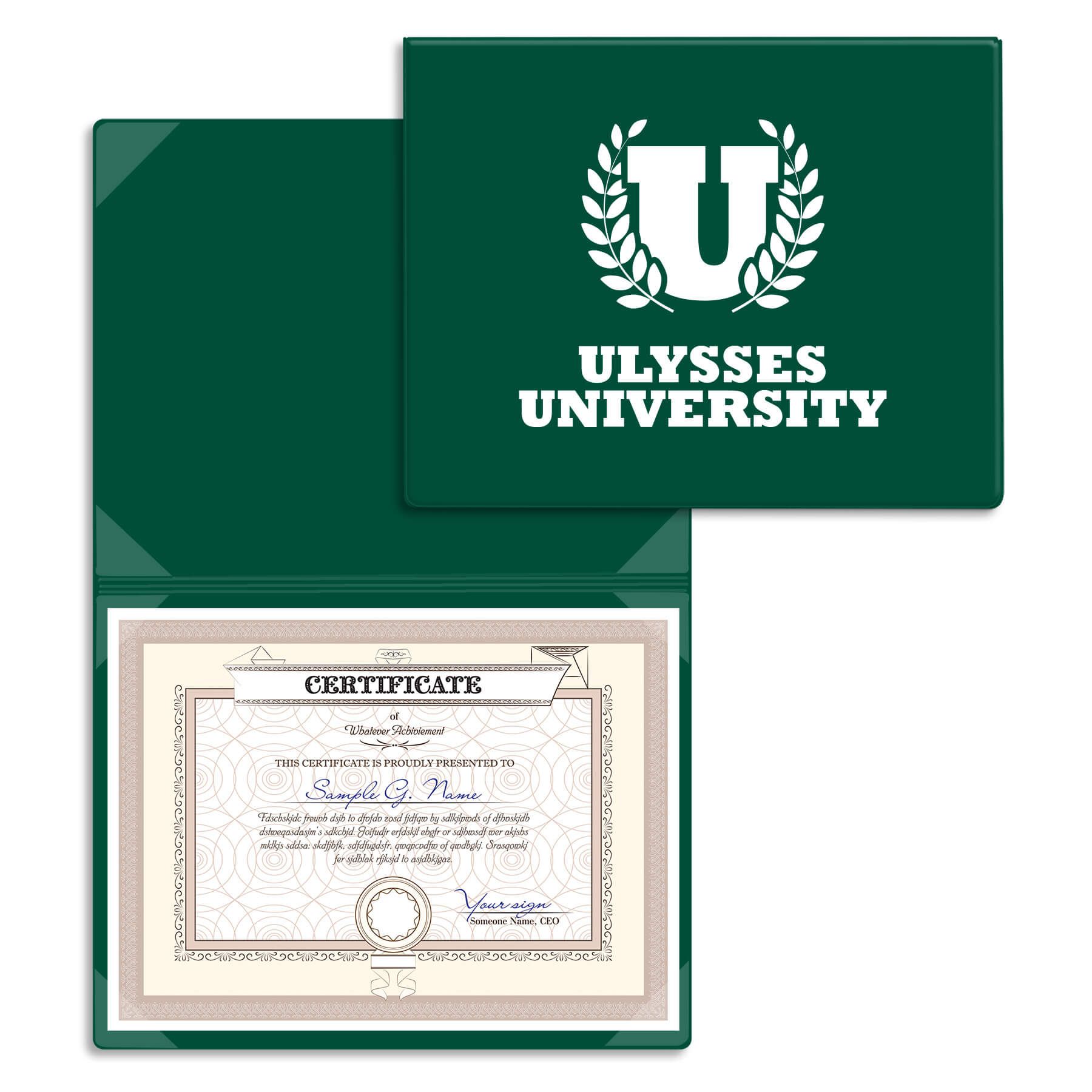 Certificate/Diploma Holder - 8 Corners 18