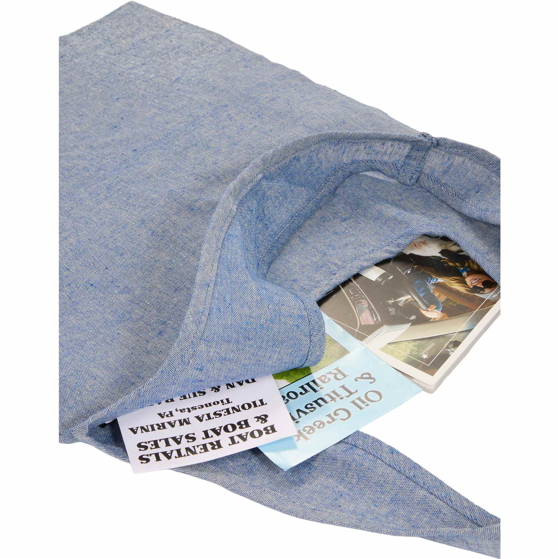 Bungalow 5oz Recycled Cotton Twill Shopper Tote 88