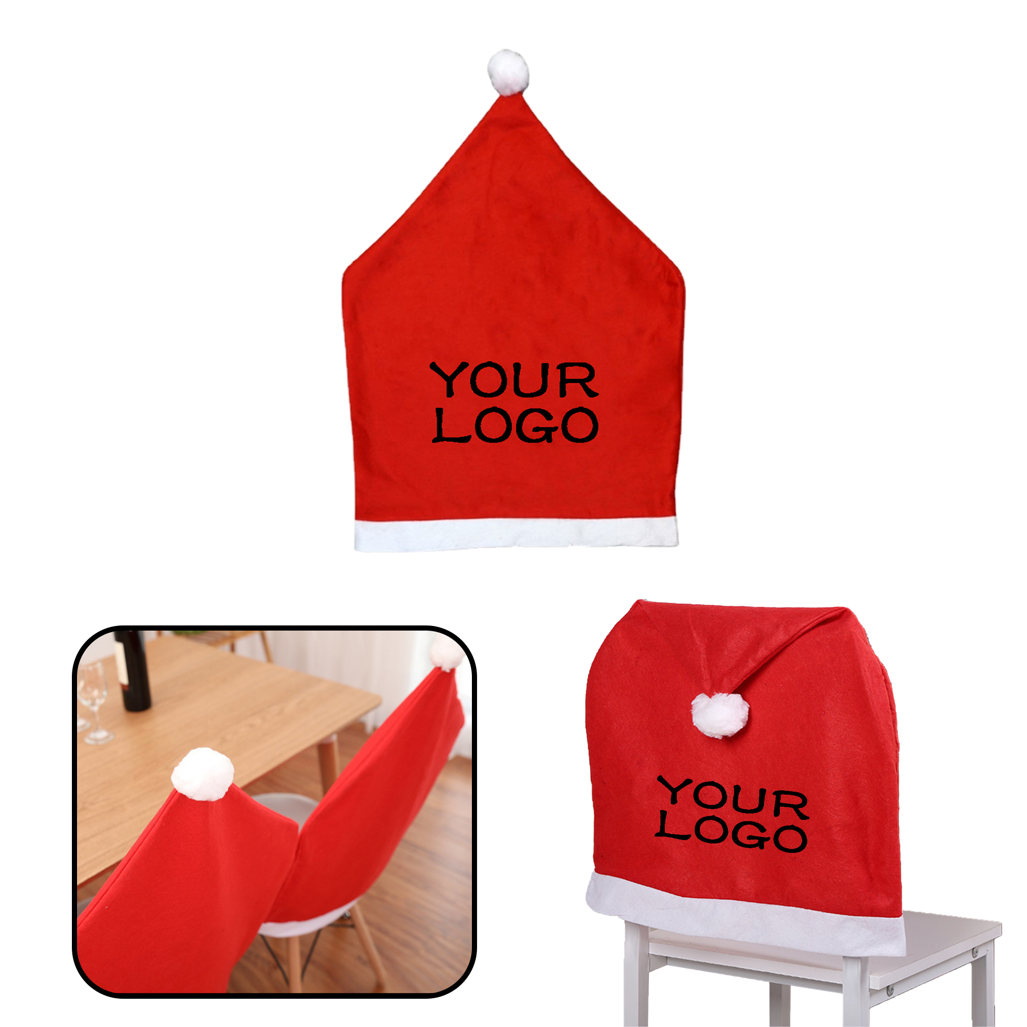 MOQ 20 PCS Xmas Chair Slipcover 3