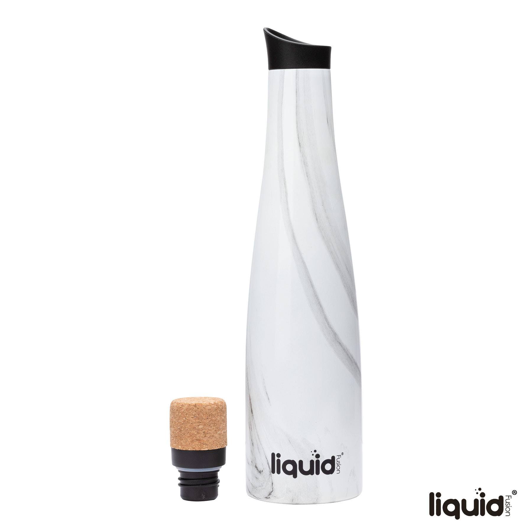 Liquid Fusion®  25 oz. Vacuum Insulated Steel Wine Carafe / Bottle 19