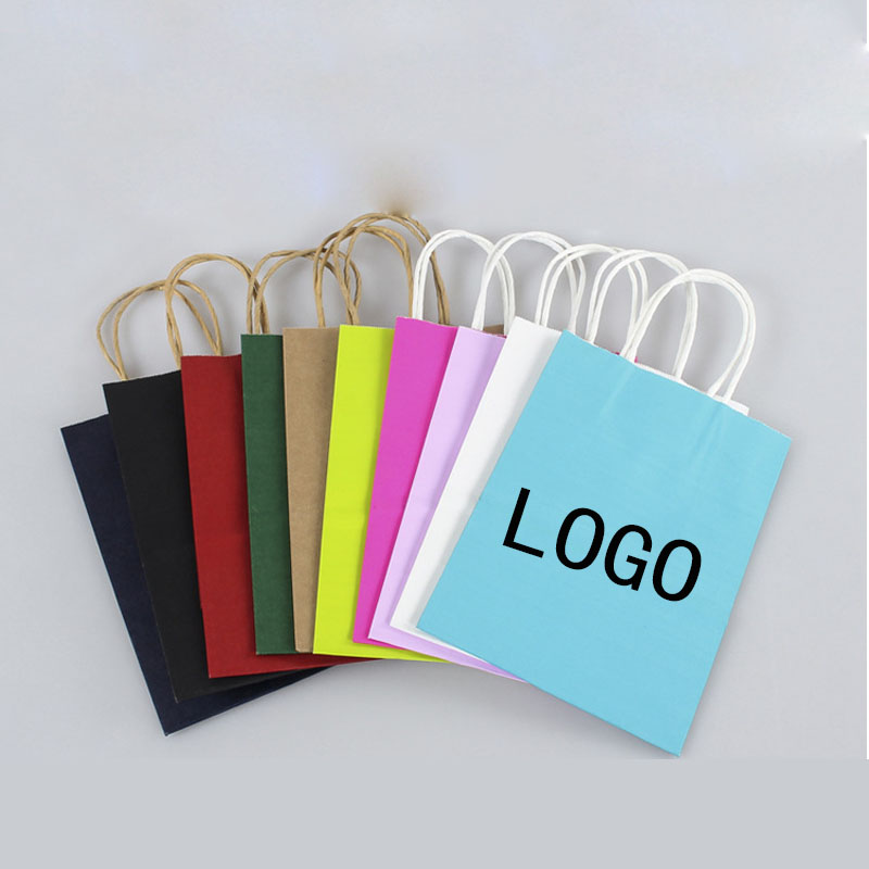 120g Kraft Paper Shopper Bag 4