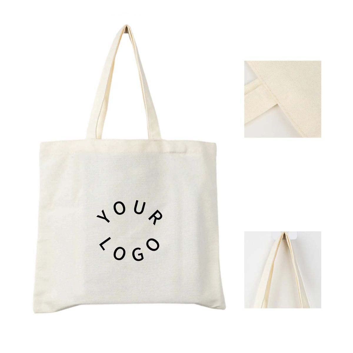 Eco Canvas Tote for Shopping and Leisure, custom tote bag with logo imprint 4