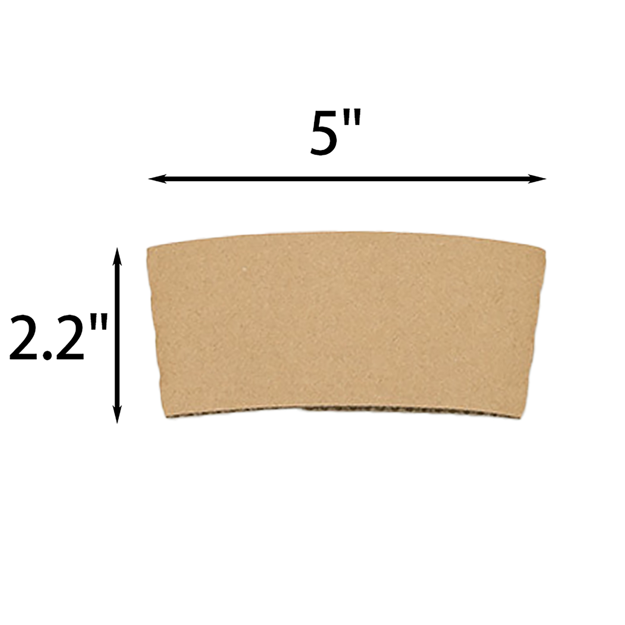 Kraft Paper Coffee Cup Sleeve 3