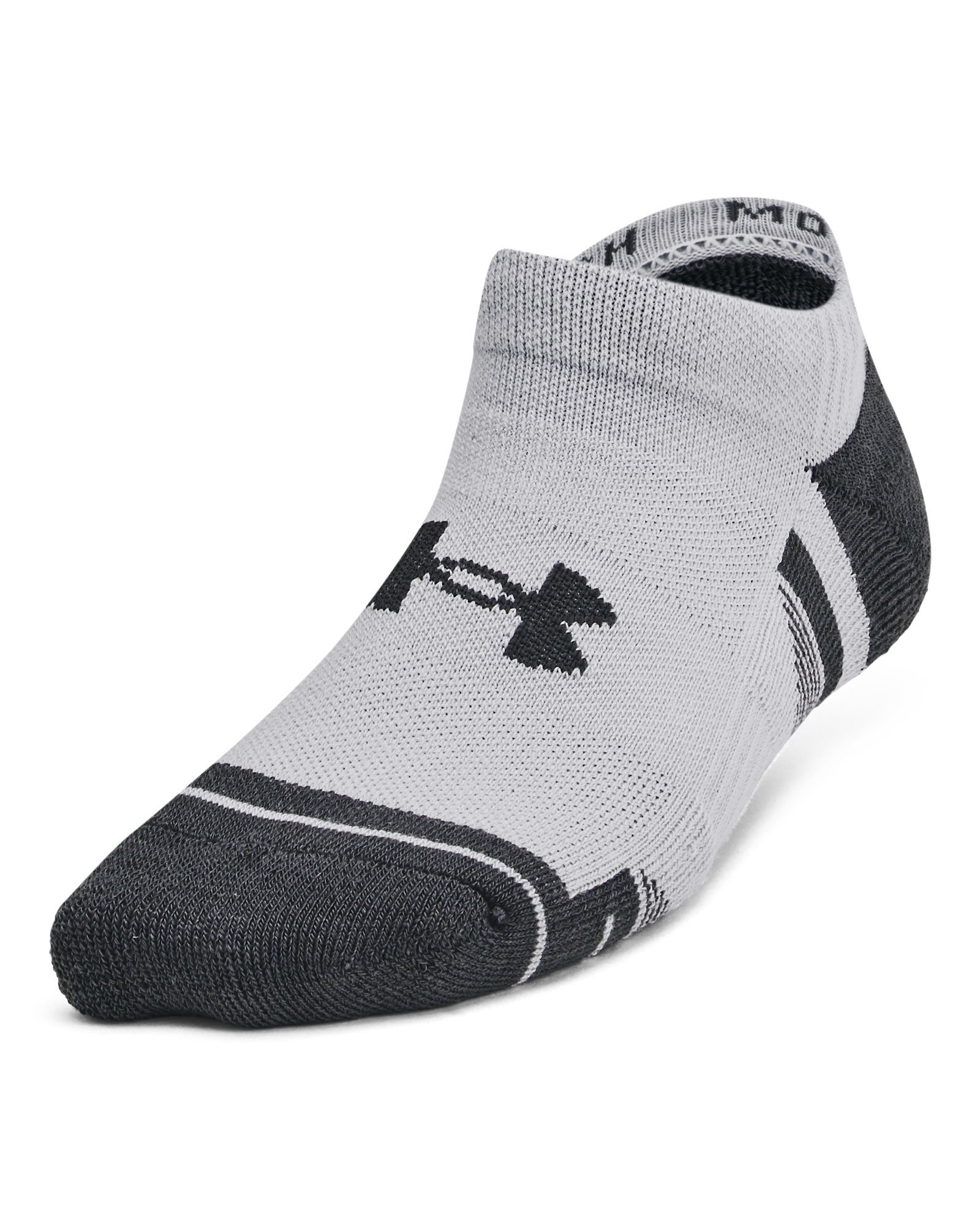 UA Performance Tech Kids' 6-Pack No Show Socks 3