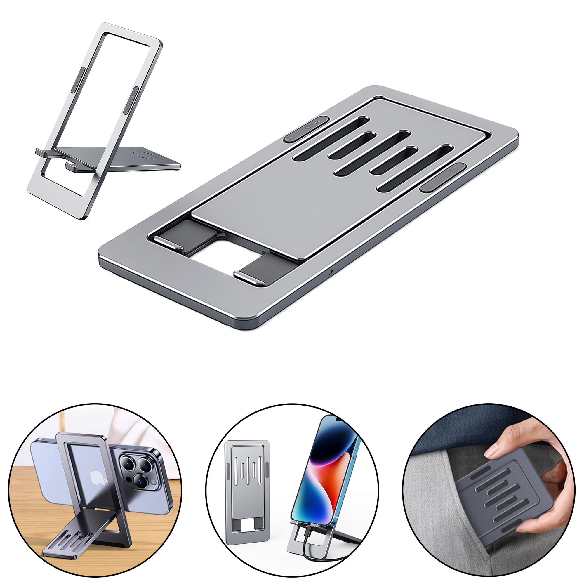 Ultra-Thin Foldable Phone Stand Holder 2