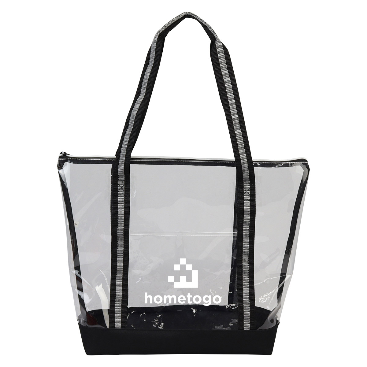 ClearView DailyMate Zippered Clear Tote 9