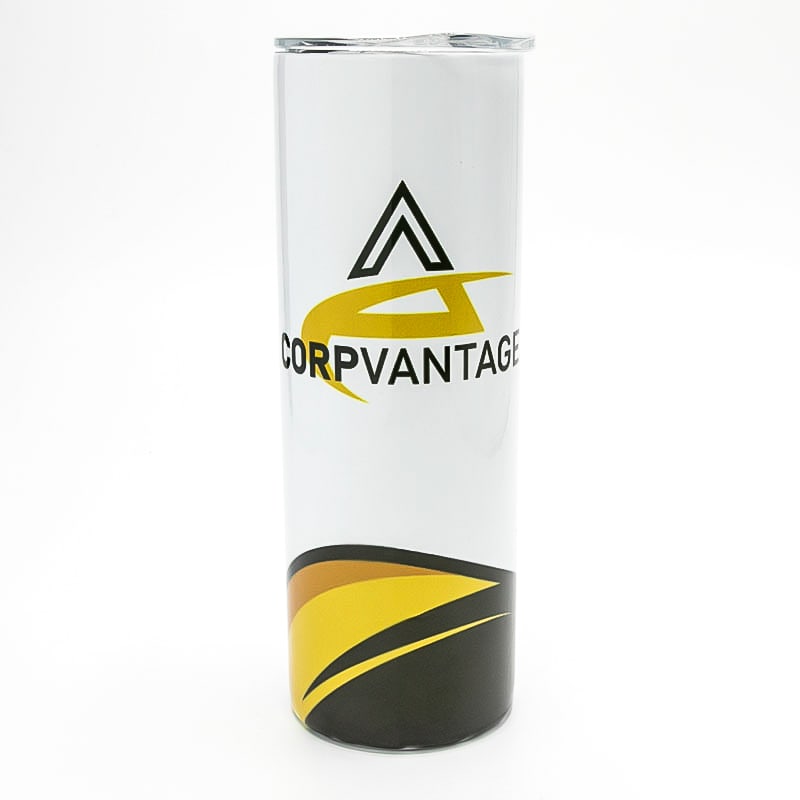 20 Oz. Custom Printed Skinny Stainless Steel Tumblers 3
