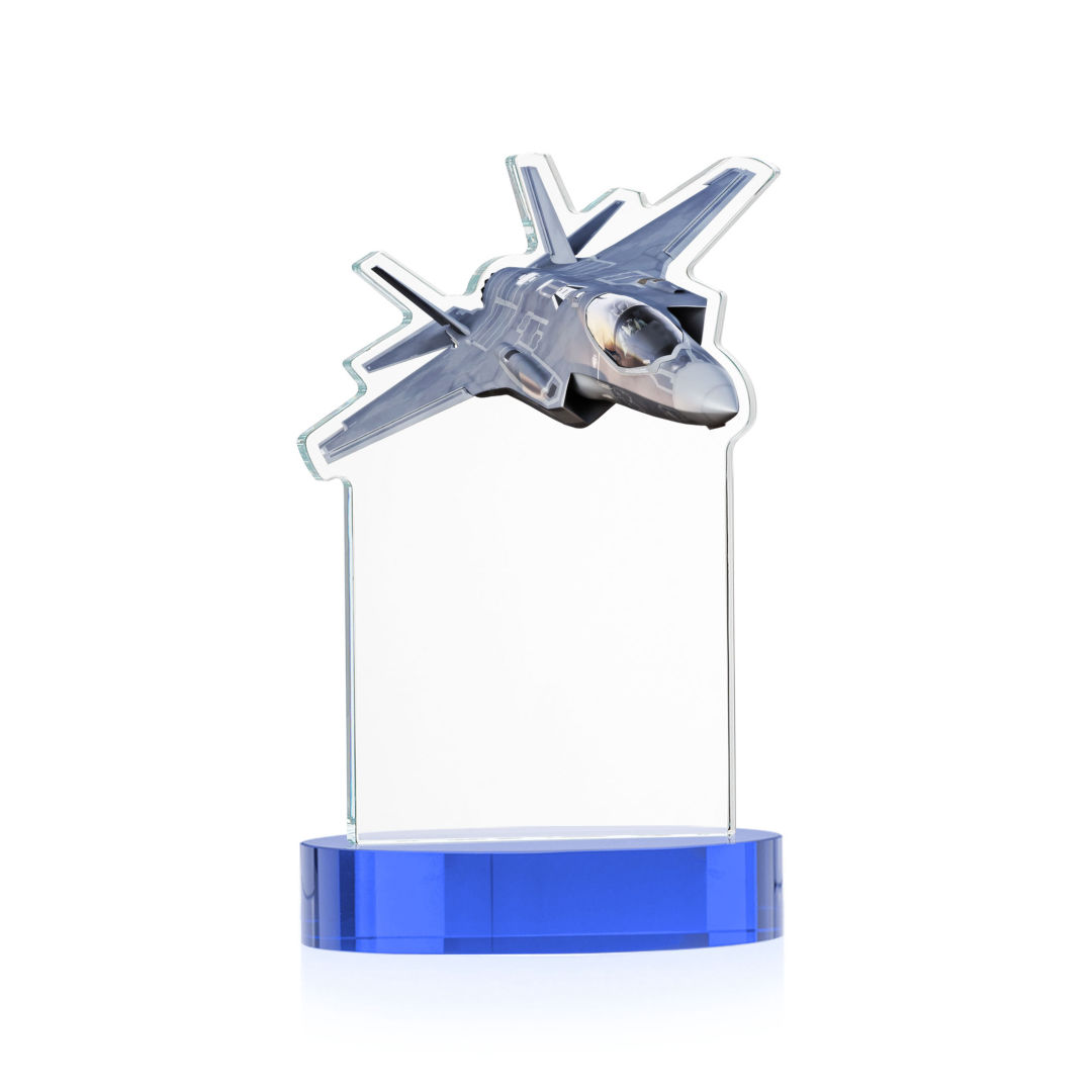 Top Gun Award on Alberton Base - Sky Blue 5