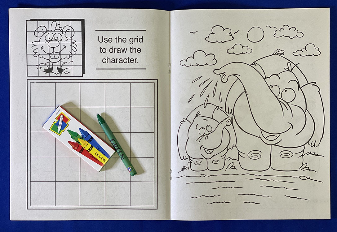 COLORING SET - Fun Time Coloring Book Fun Pack 3