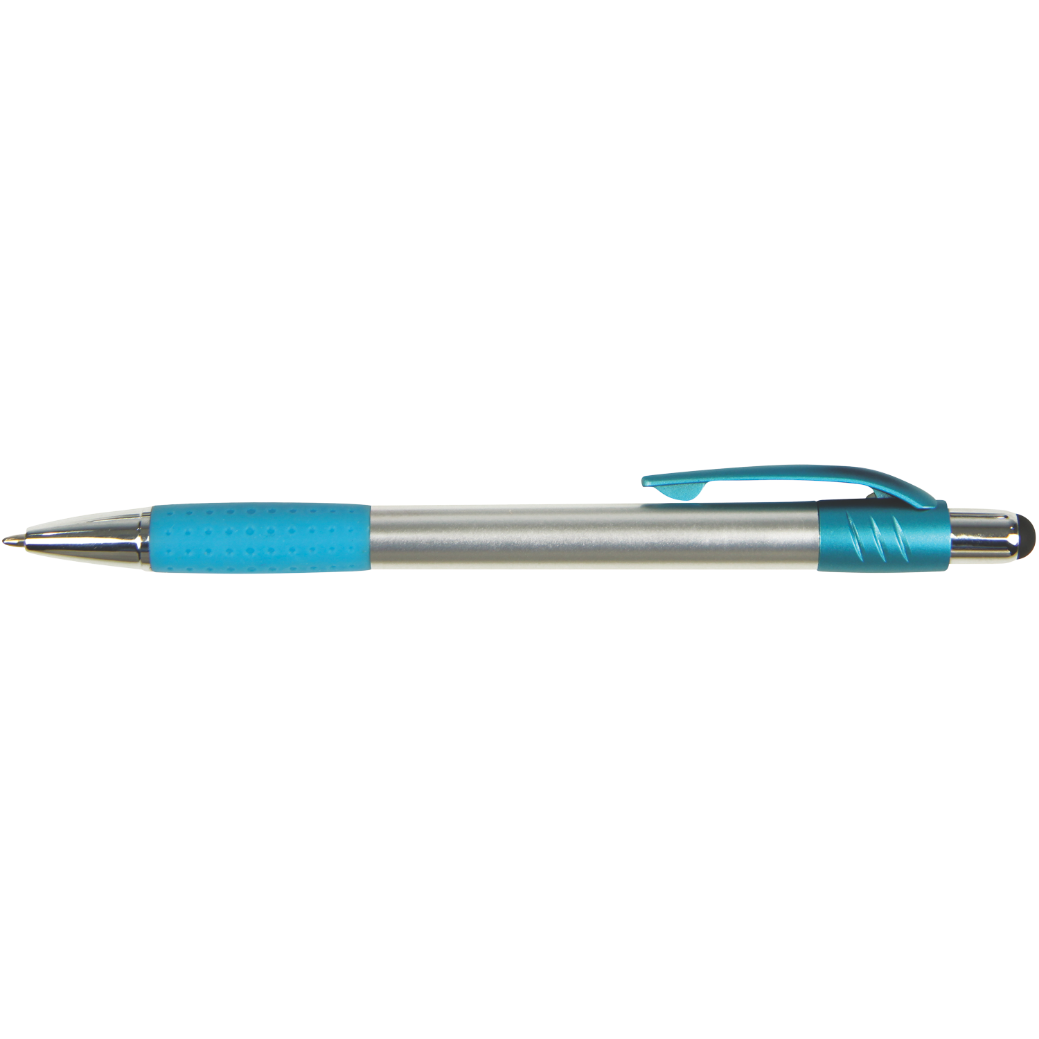 Premium Silver Stylus Pen with Metallic Accents 3