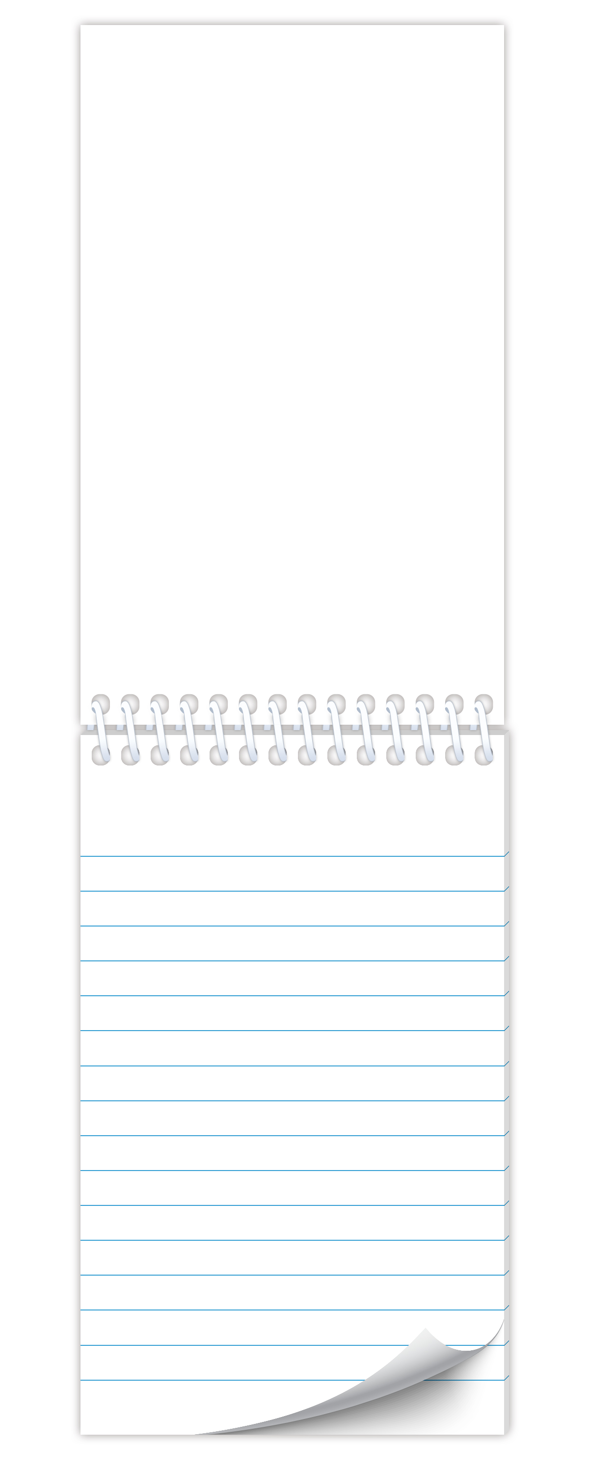Spiral Bound Pocket Notebook 2.875x4.75 - 50 Sheets 4