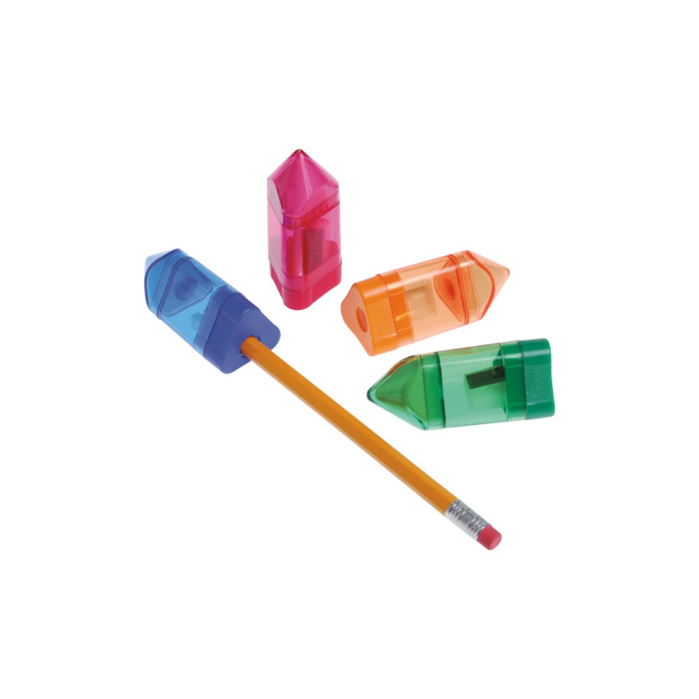 Pencil Sharpener/Eraser - Assorted 2