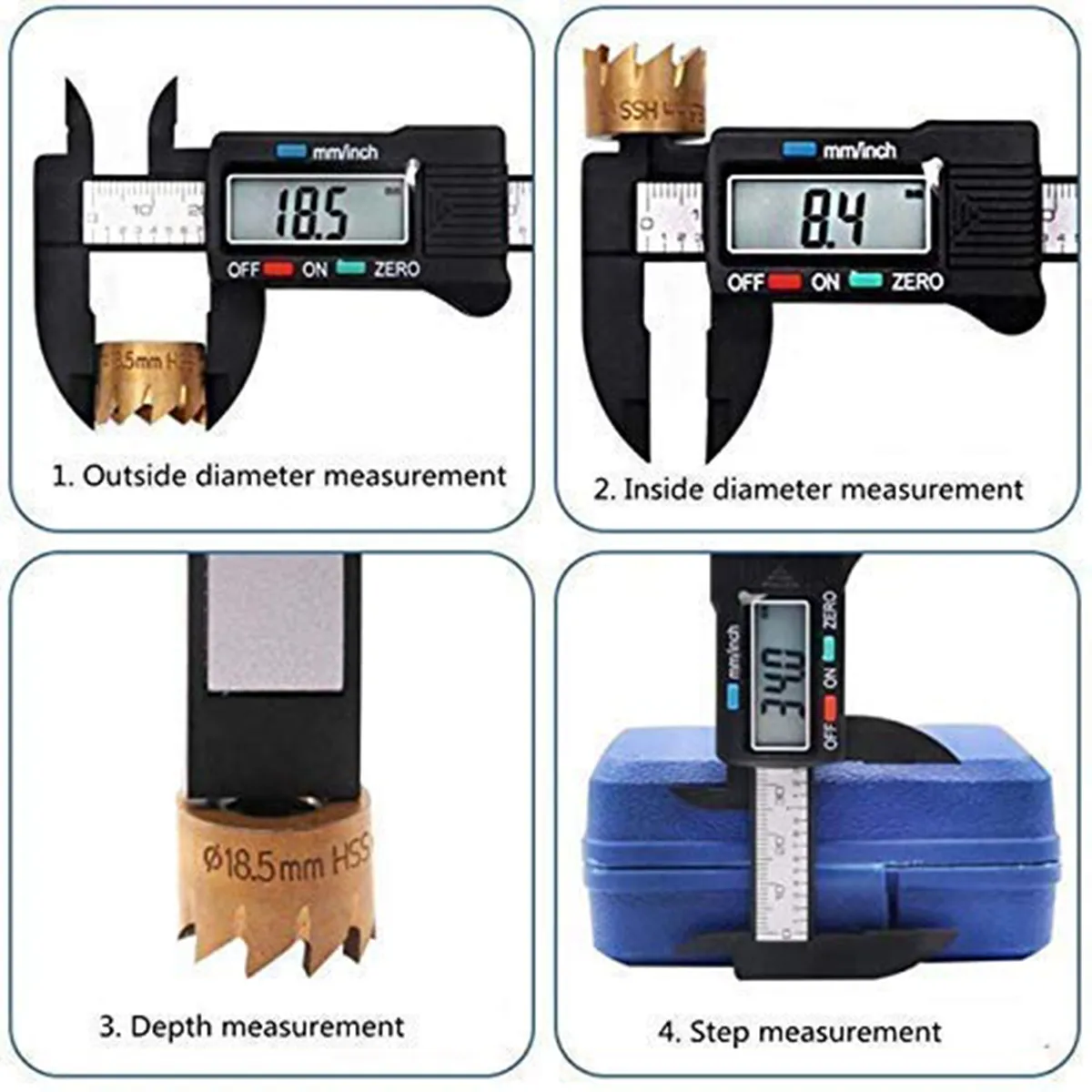 Large Screen Precision Measuring Digital Vernier Caliper 2