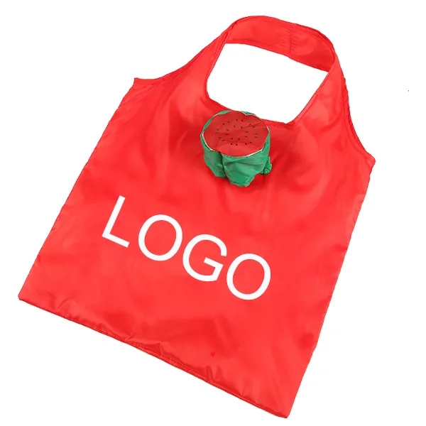 Foldable Fruit Tote Bags, custom tote bag with logo imprint 5
