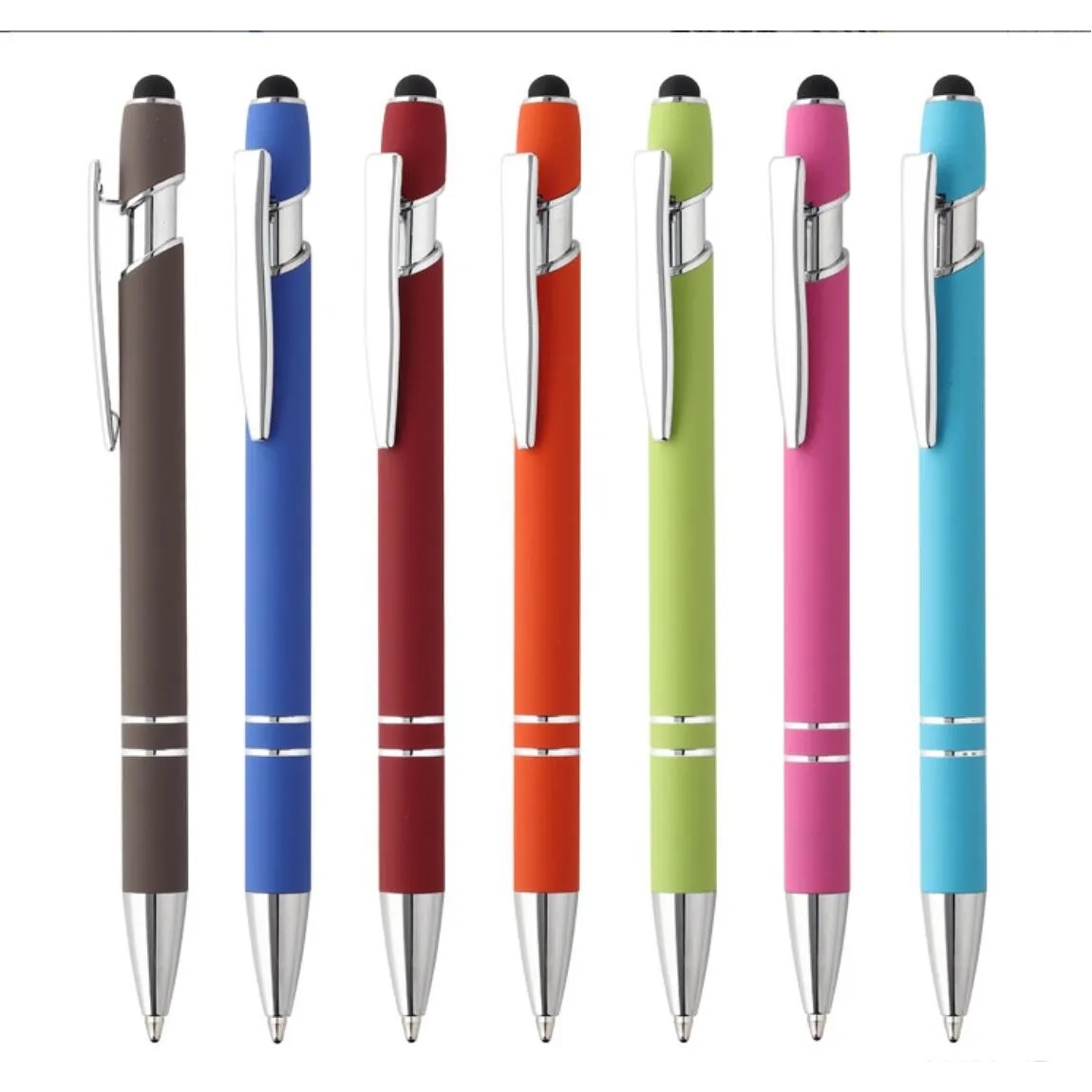 Pen With Soft Rubberized Grip 4