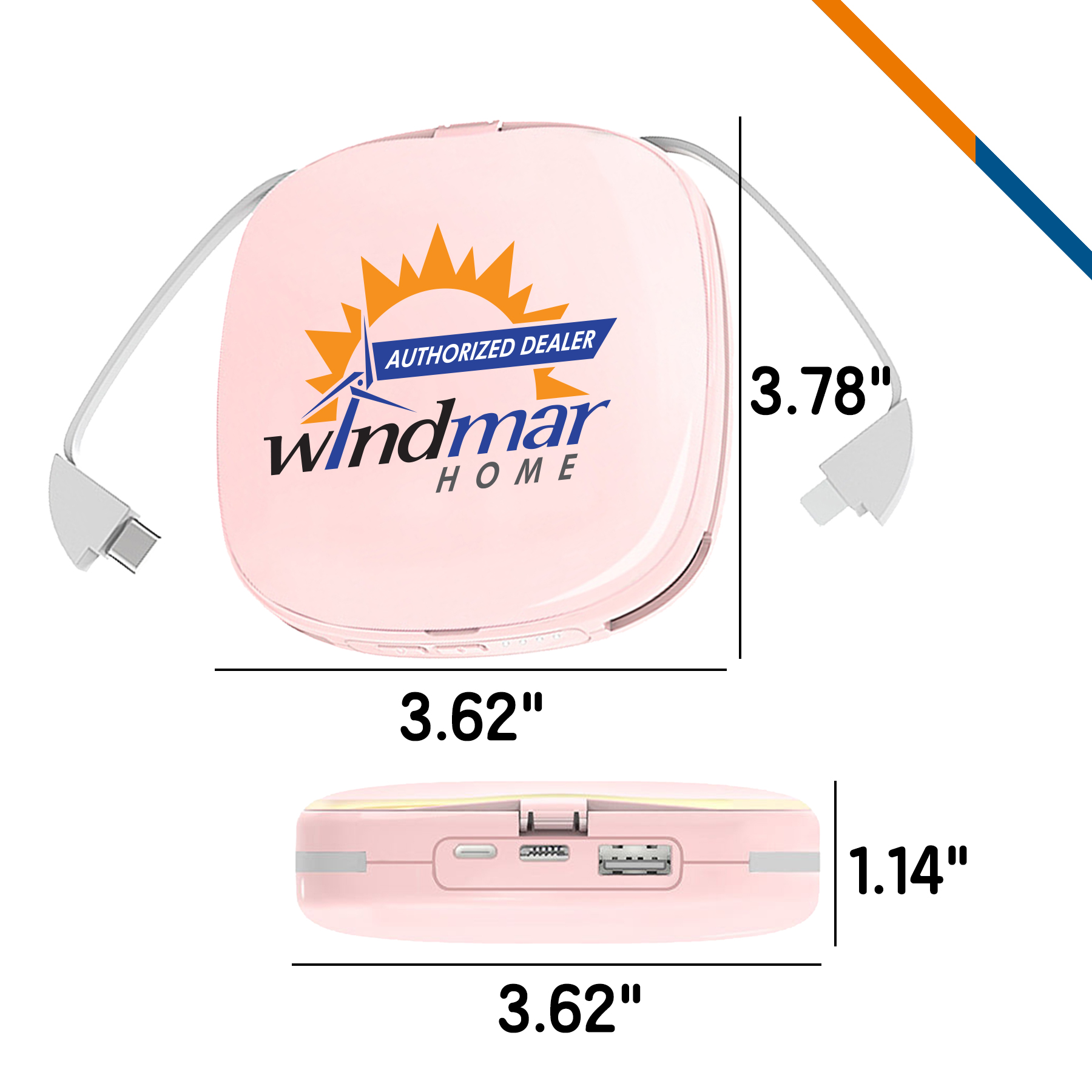 Mae Mirror Power Bank - 5000mAh 4