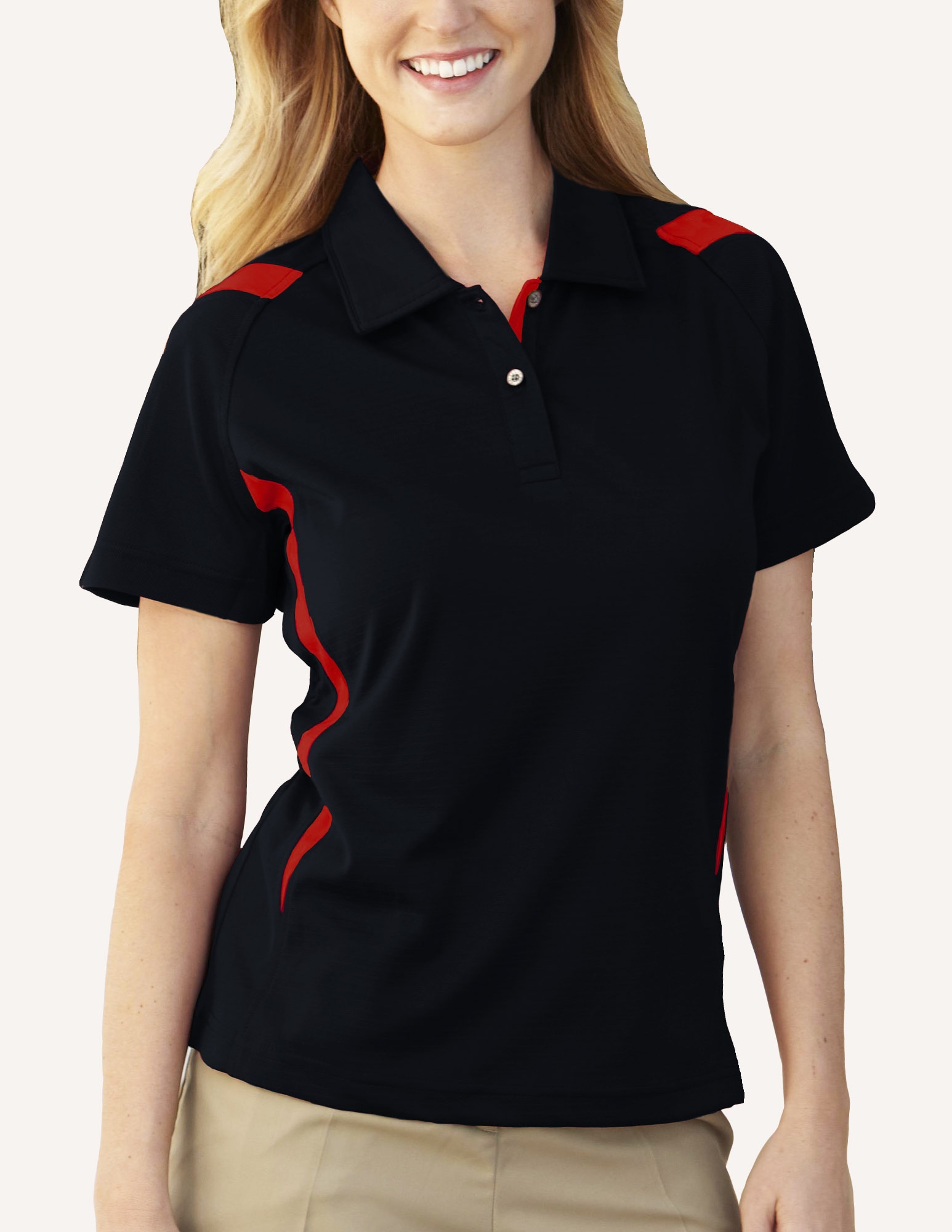 Ladies' Pegasus Ottoman Polo Shirt 10