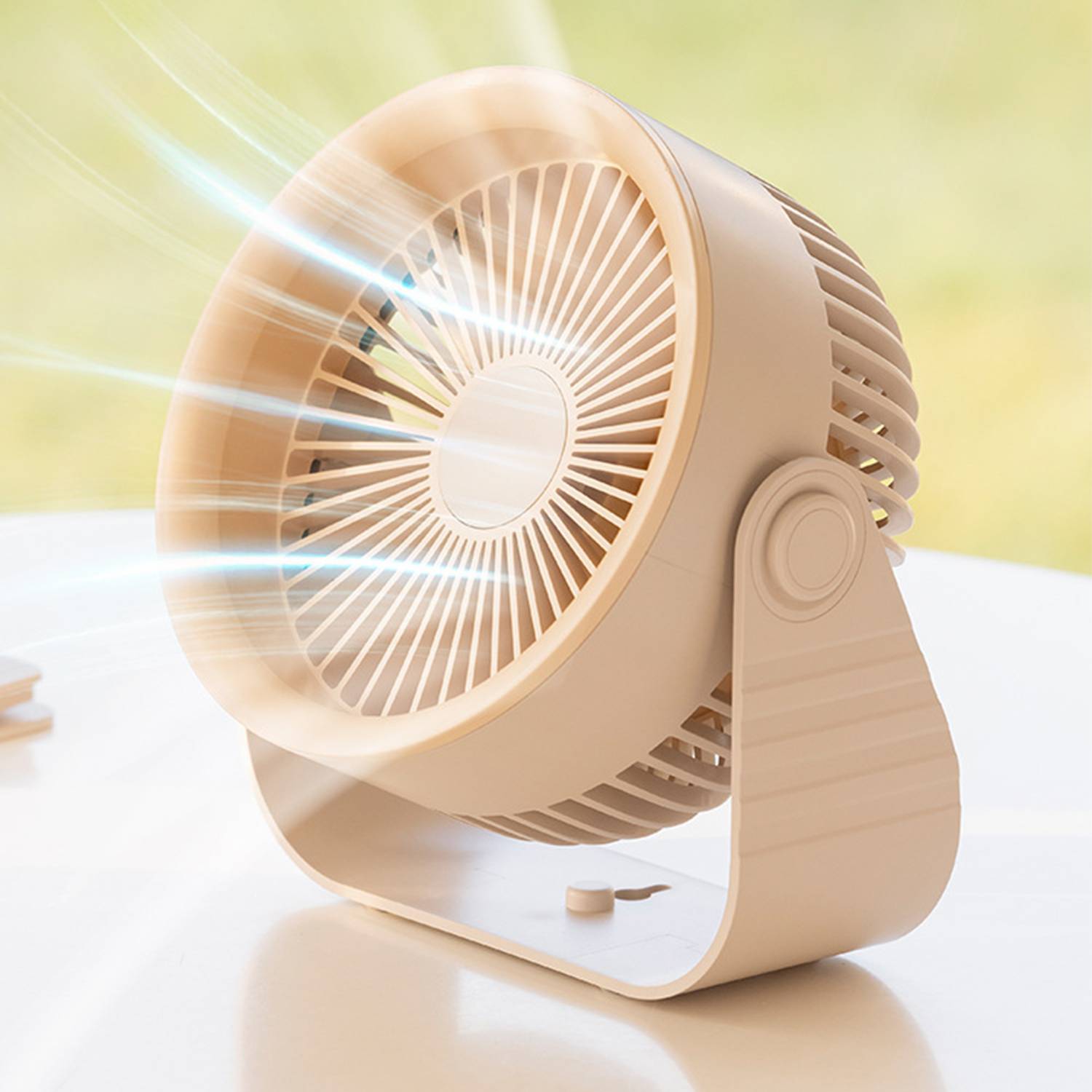 ABS Recirculating Fan Desktop Silent High Wind Power 5