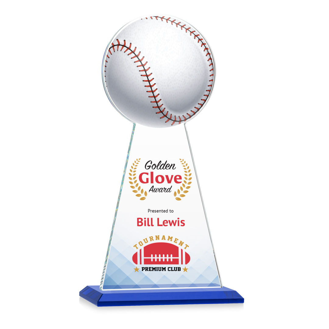 Edenwood Baseball VividPrint™ Award - Blue 3