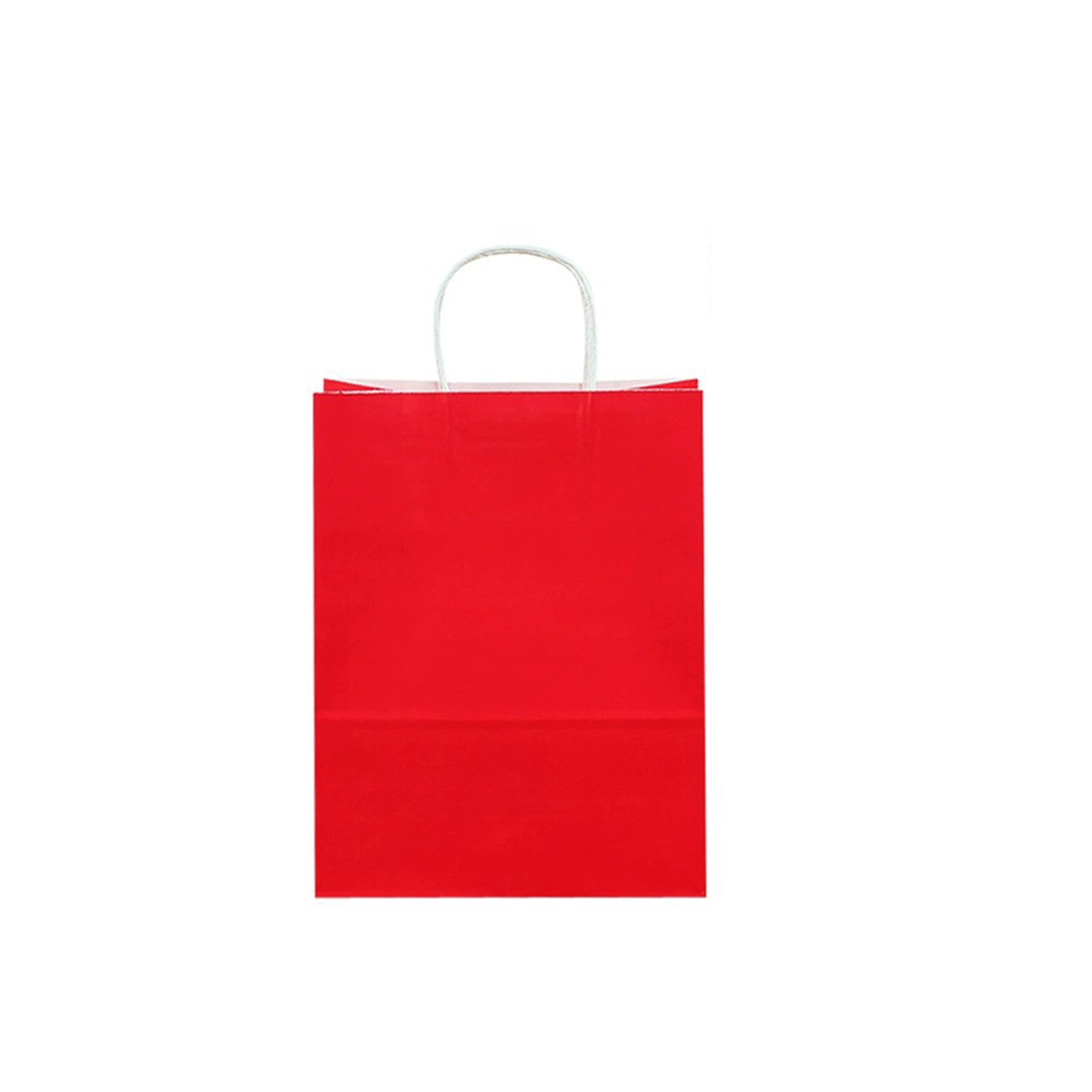 Custom Logo Coloured Kraft Paper Tote Bag 1