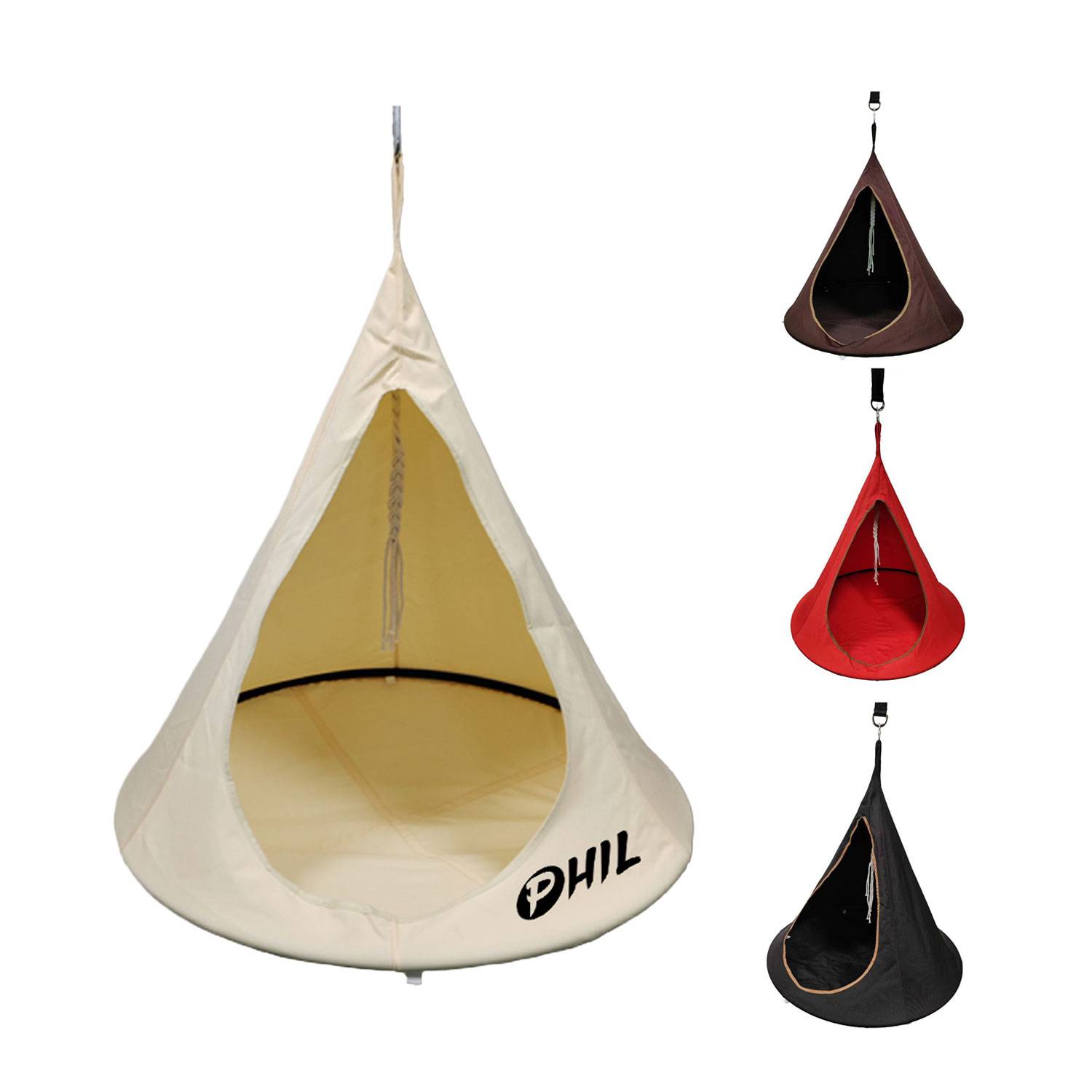 Camping romance Butterfly double hammock swing chair 2
