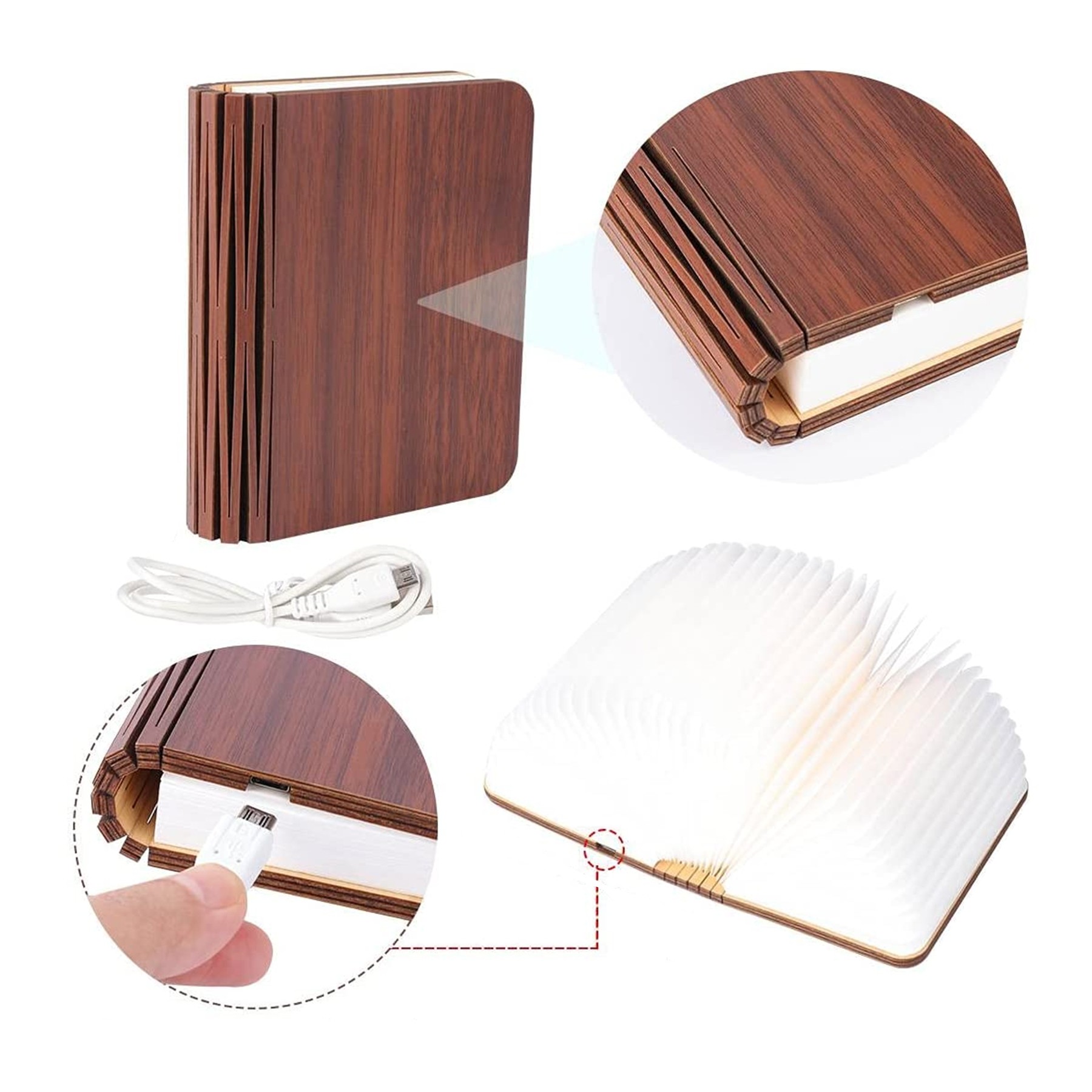 Mini Folding Book Lamp 2