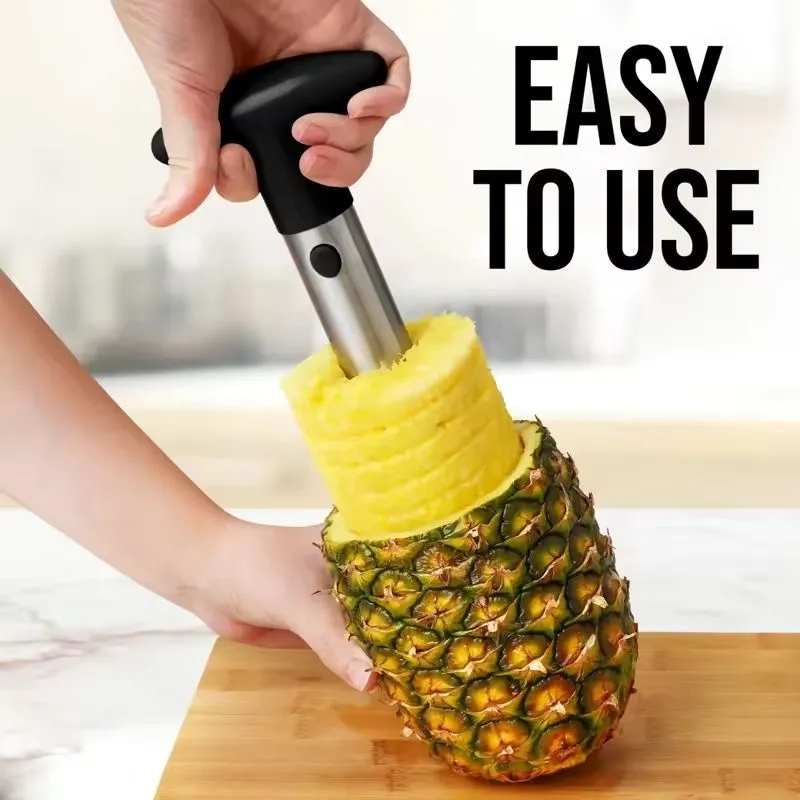 Stainless Steel Pineapple Corer And Slicer 2