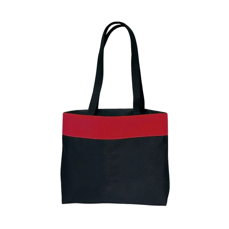 600D Poly Two-Tone Tote Bag 10