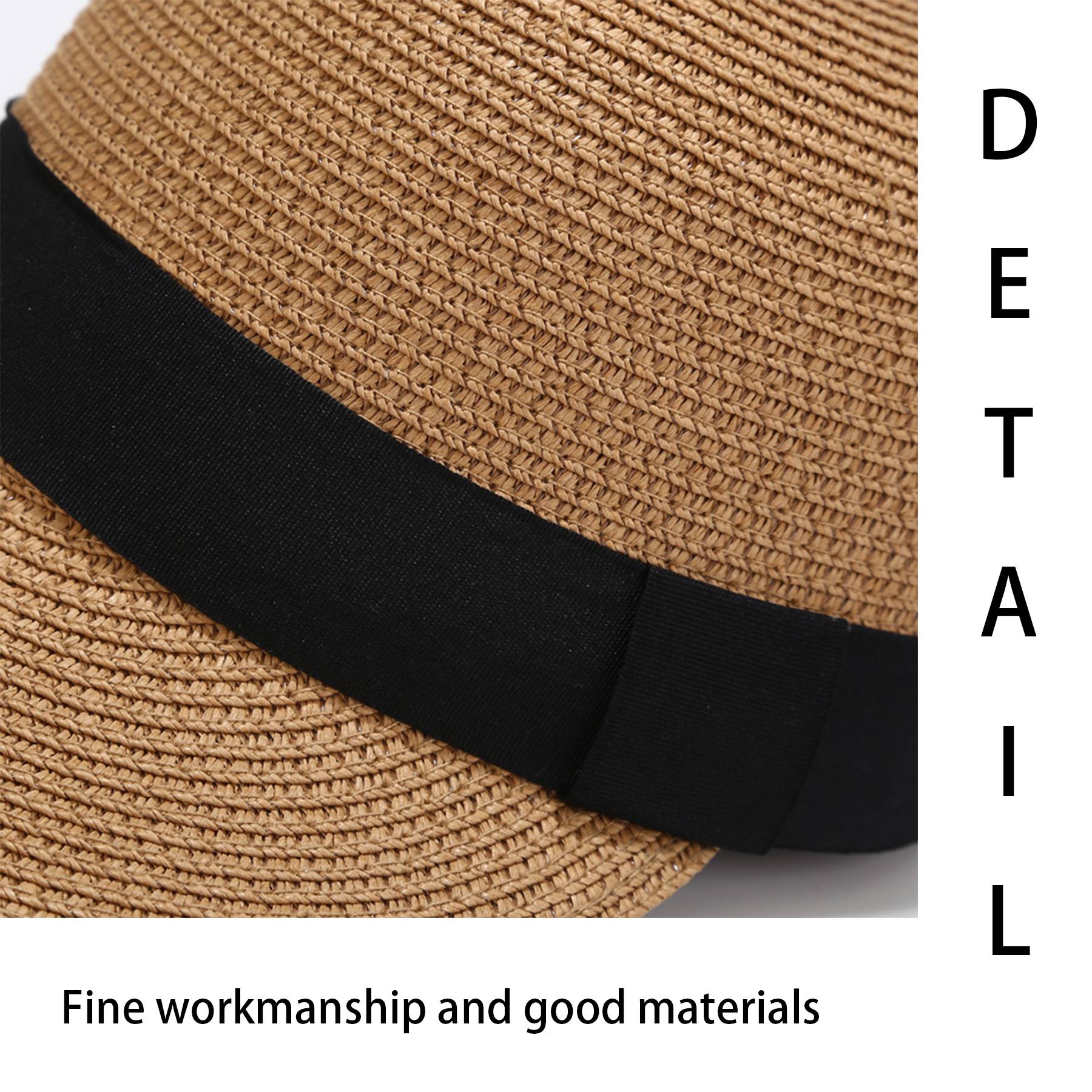 Jute Beach sunscreen straw cap 10