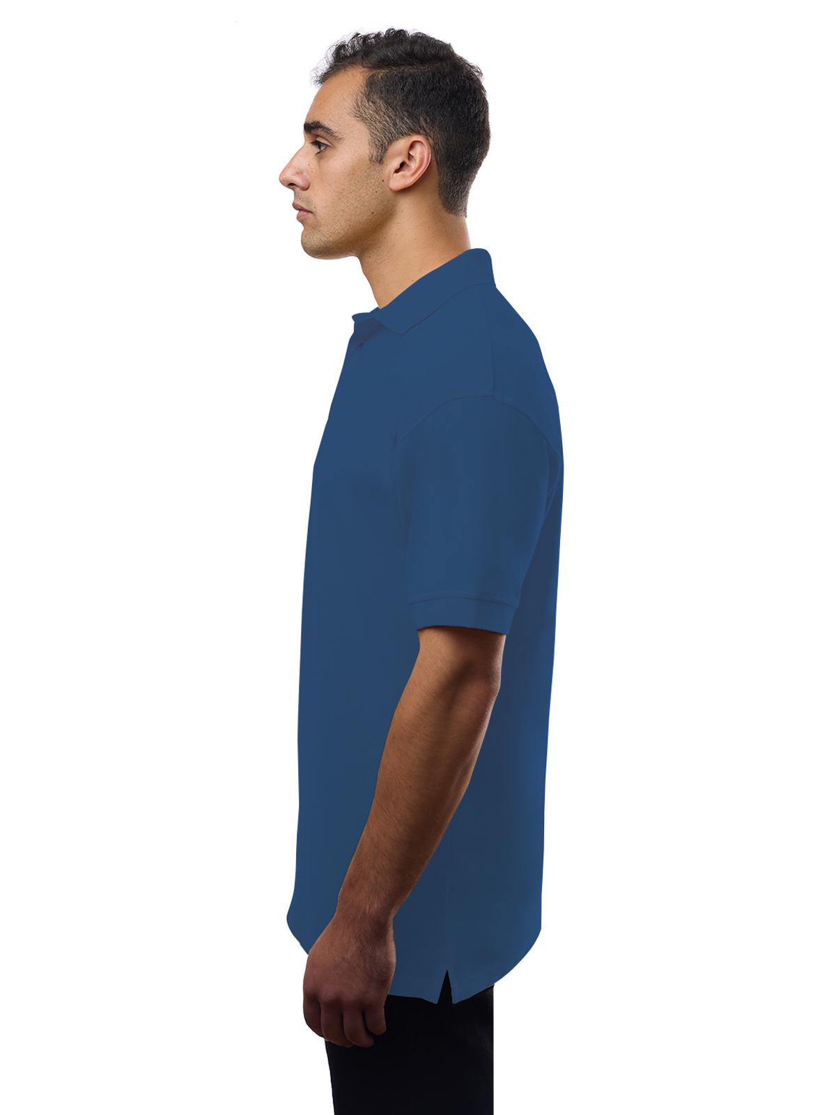 Blue Generation - Men's Pocketless Superblend Short Sleeve Polo 98