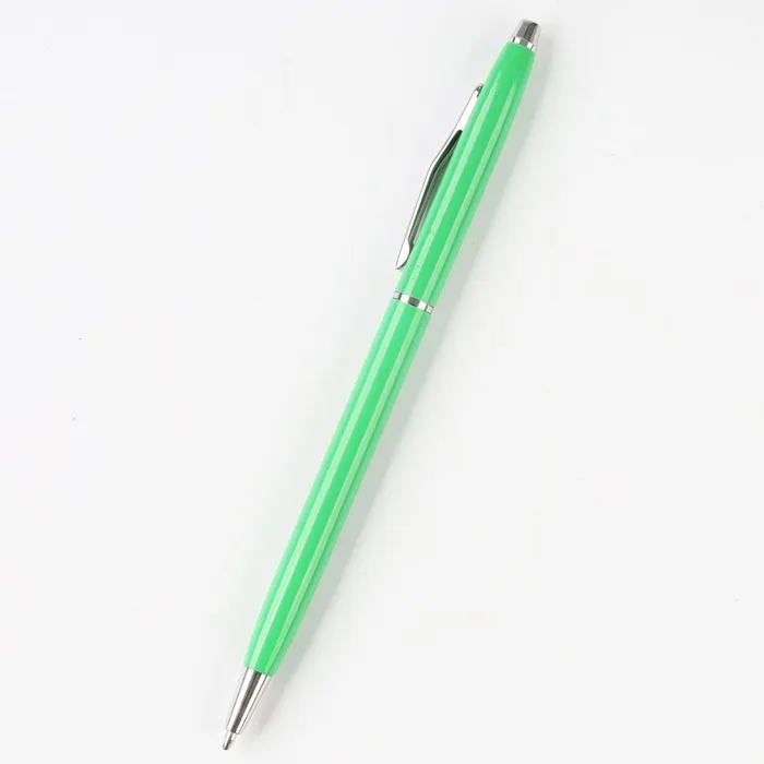 Slim Metal Twist Ballpoint Pen 10