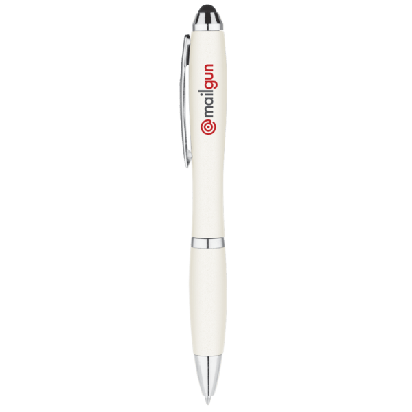Metallic Curvaceous Ballpoint Stylus 46