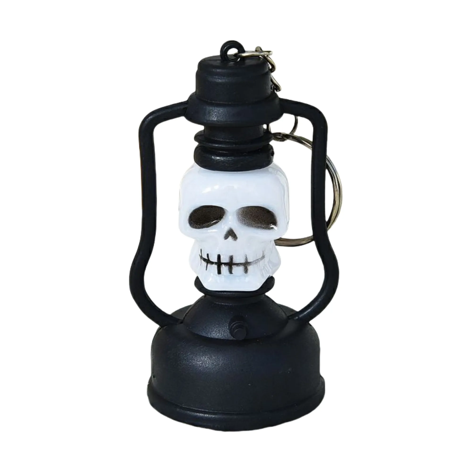 Halloween Glowing Pumpkin Lamp Keychain 3