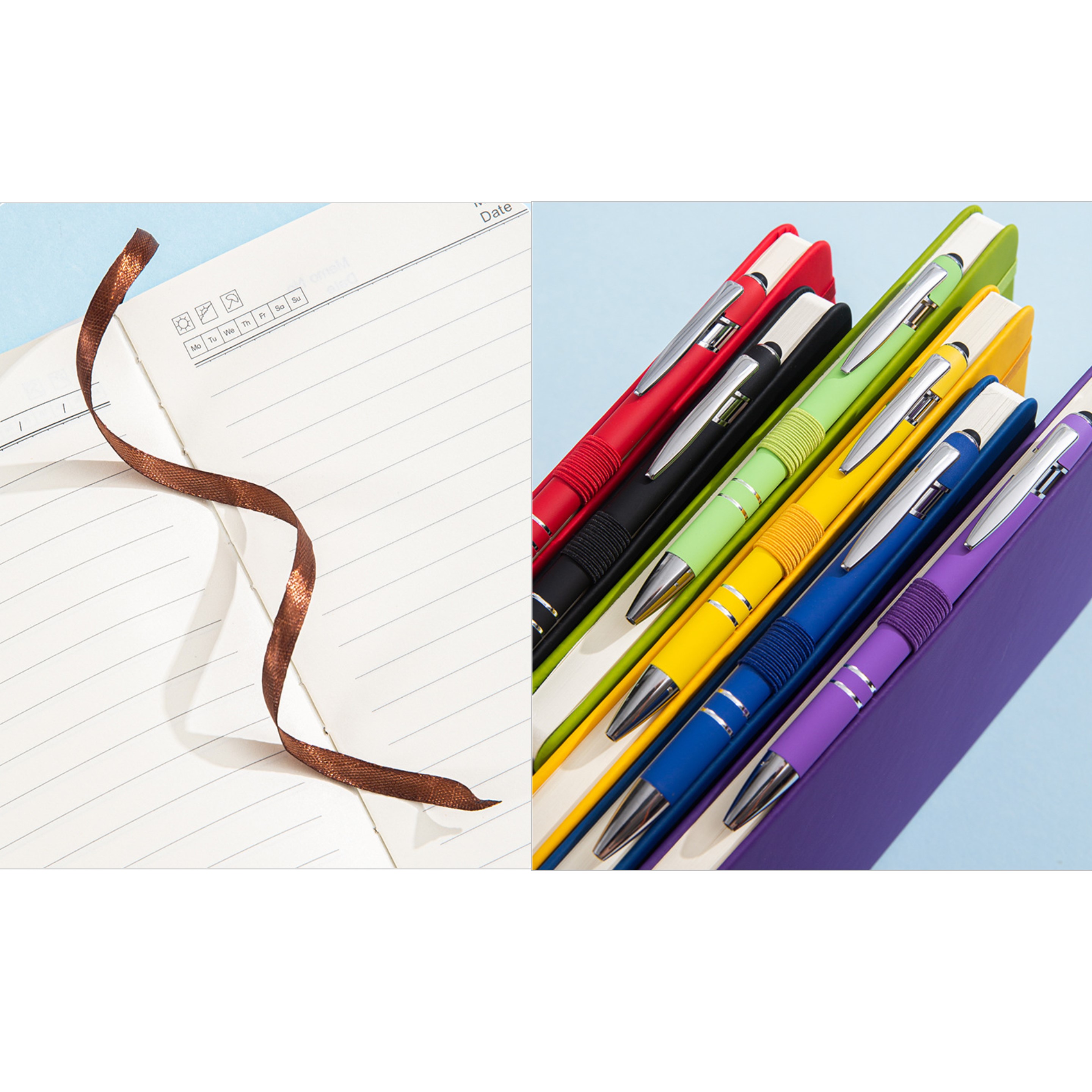 PU Leather Cover Journal with Pen 4
