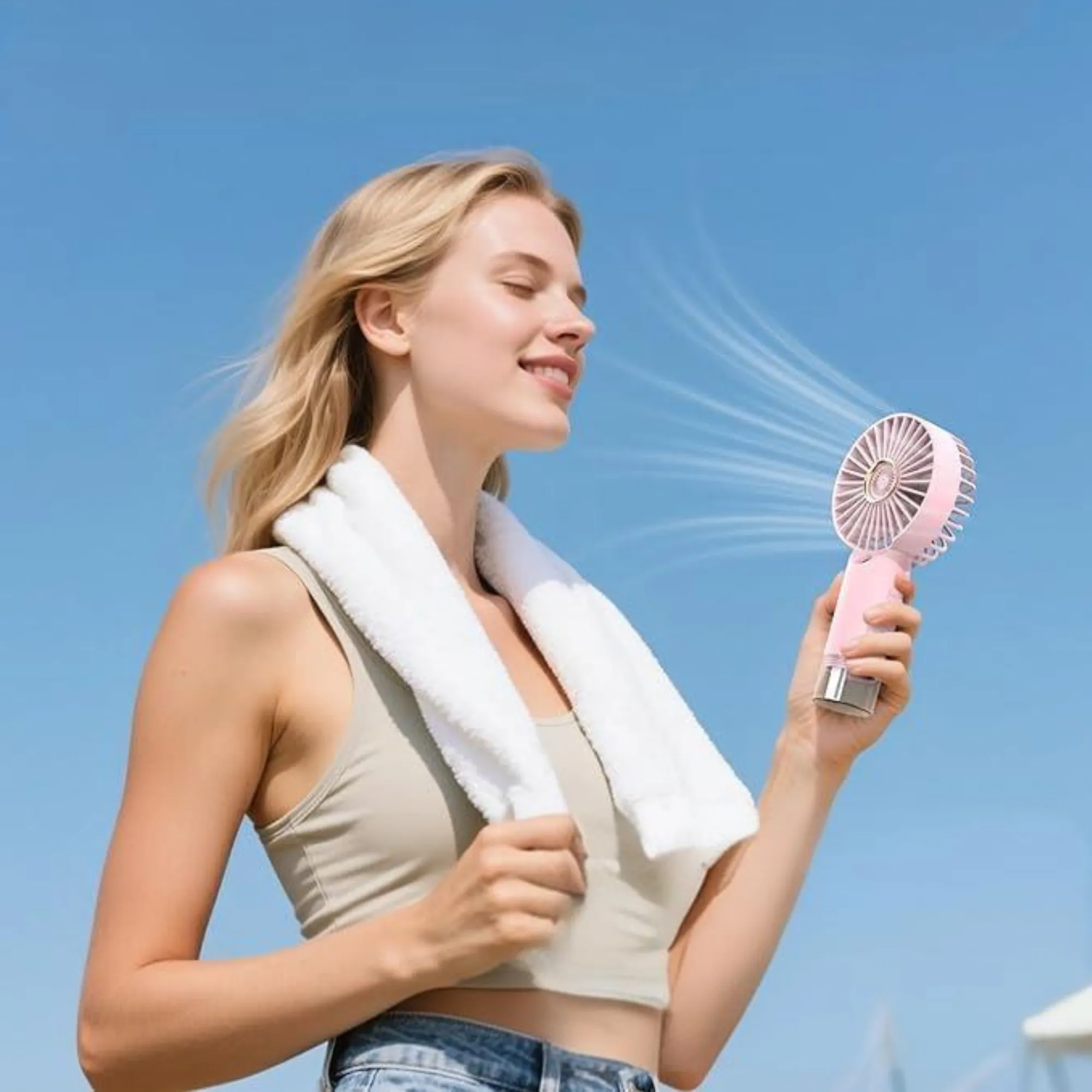 Portable Mist Handheld Fan Free Shipping 2
