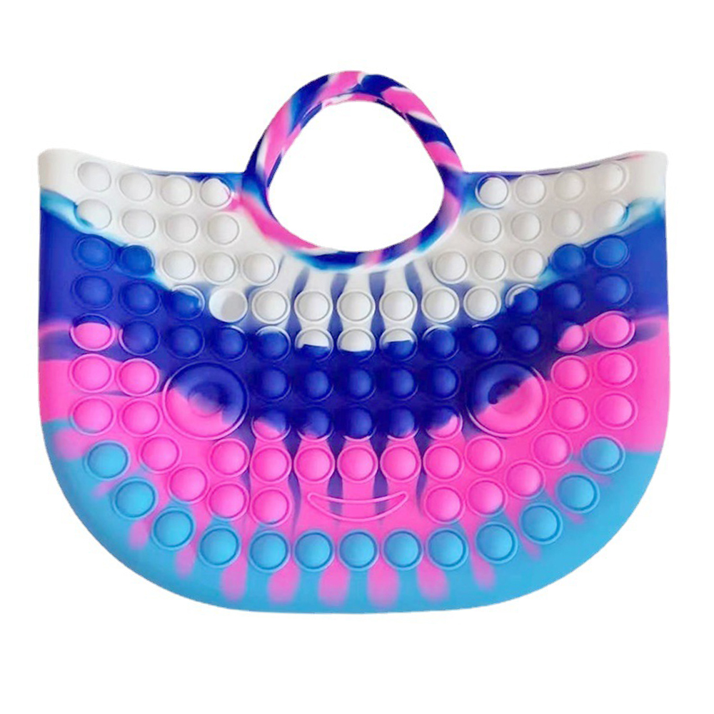 Push It Pop Fidget Toys Handbags Purses for Women Fashion