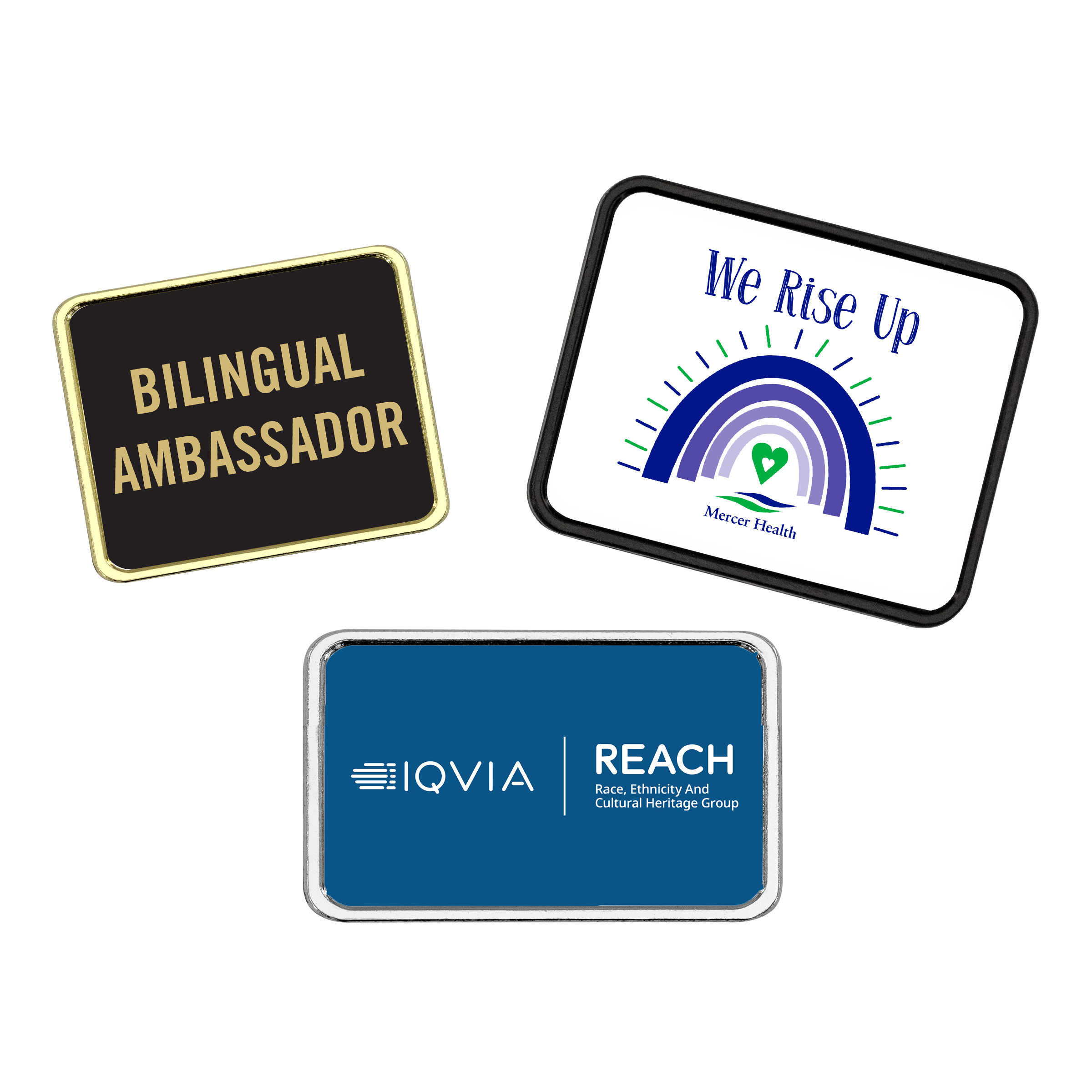 Lapel Pins Speed Printed Dome - 6 Day Production