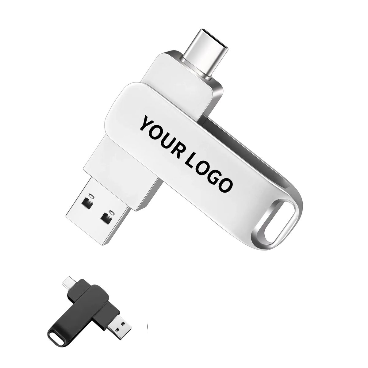 Compact Dual Connector USB Drive 1