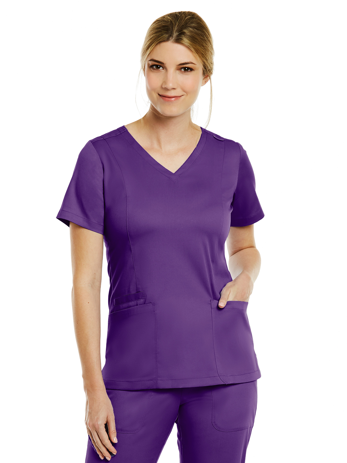 Maevn - Matrix - Women's Three-Pocket V-Neck Top 19