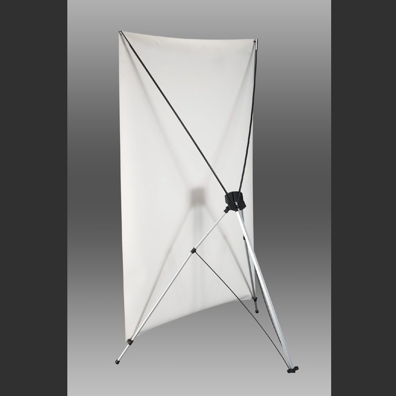 X-Banner Premium Kit, Fabric - 22.75"W x 66.5"H 5