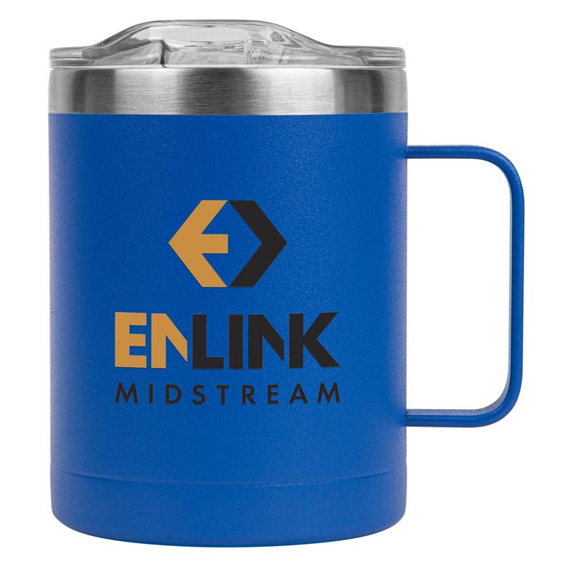 14 oz. Powder Coated Campfire Mug Copper Lining 5