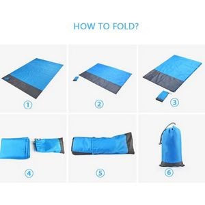 Oversized Folding Beach Blanket 4