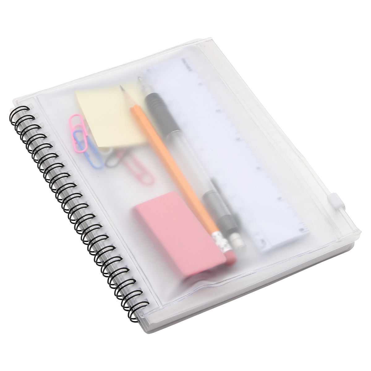 Hardcover Notebook with Pouch 9