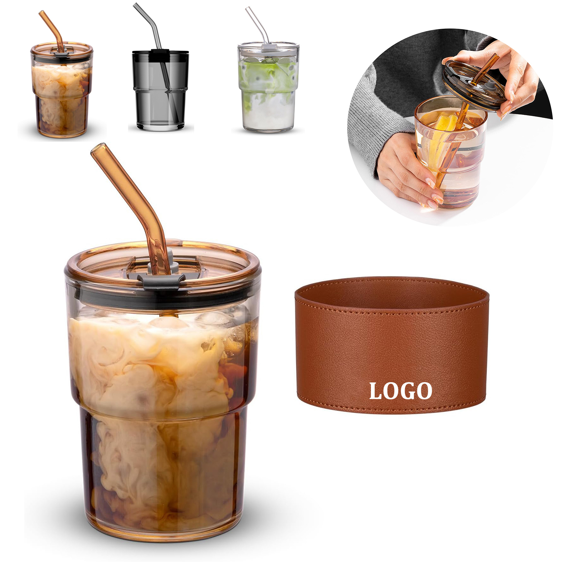 Thick Wall Water Glass Cup 3