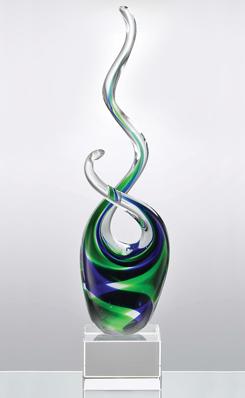 Tropical Splash Glass Art Award 3