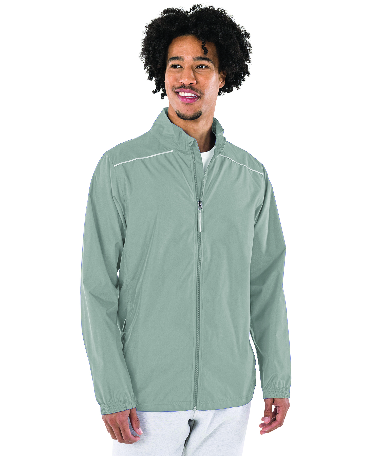 Men's Skyline Pack-N-Go® Full Zip Reflective Jacket 8