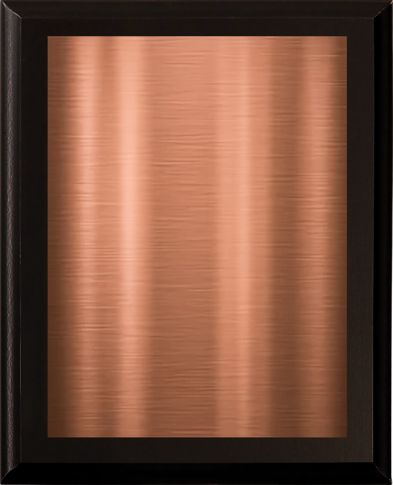 Black Matte Finish Certificate Plaque 11