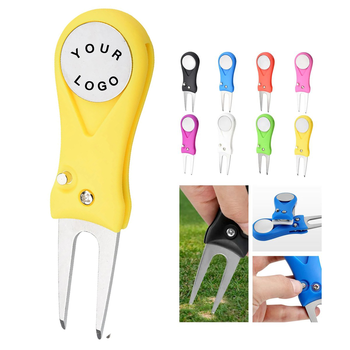 ABS Stainless Steel Golf Divot Tool for Course Care 2