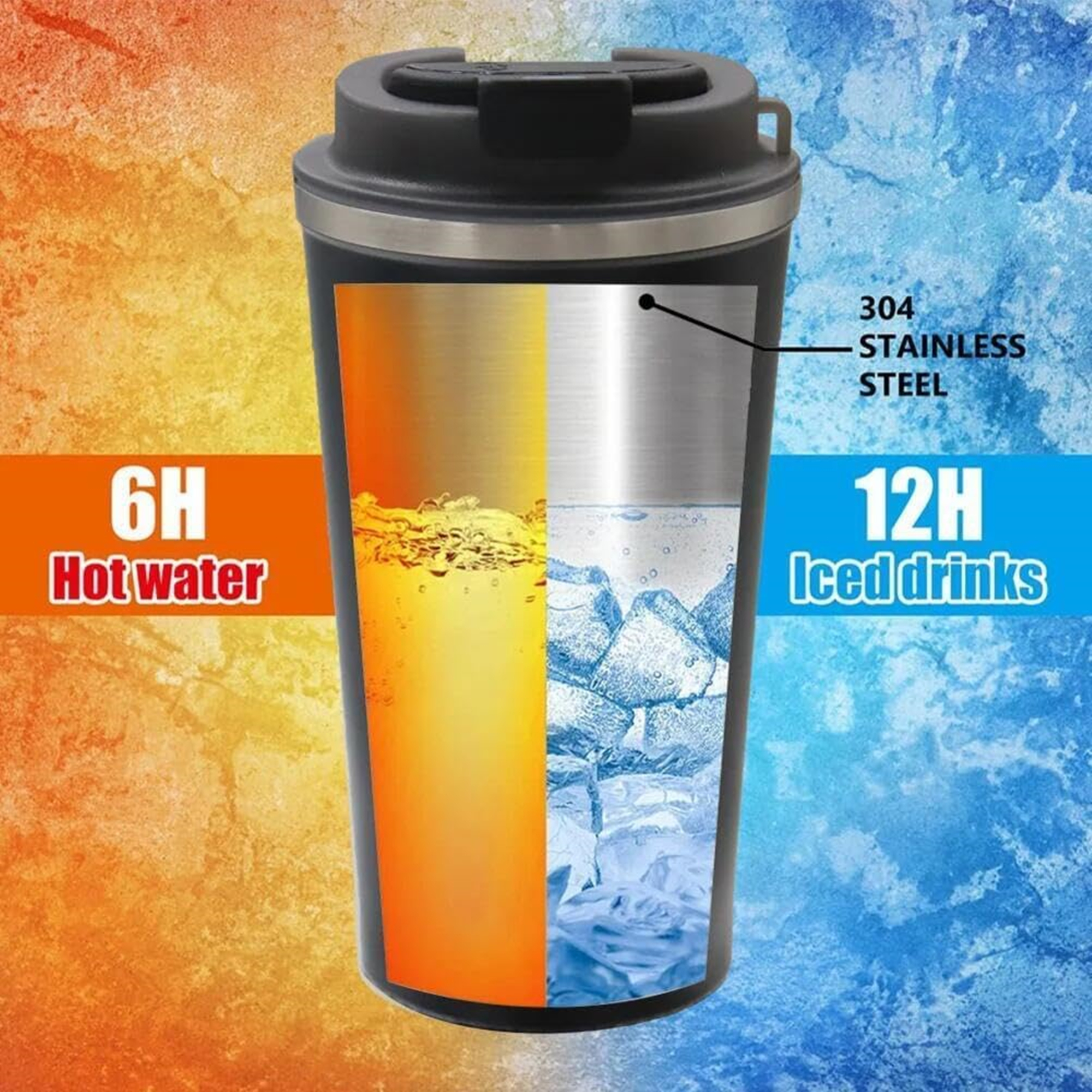 17 oz Coffee Cup With Temperature Display 4