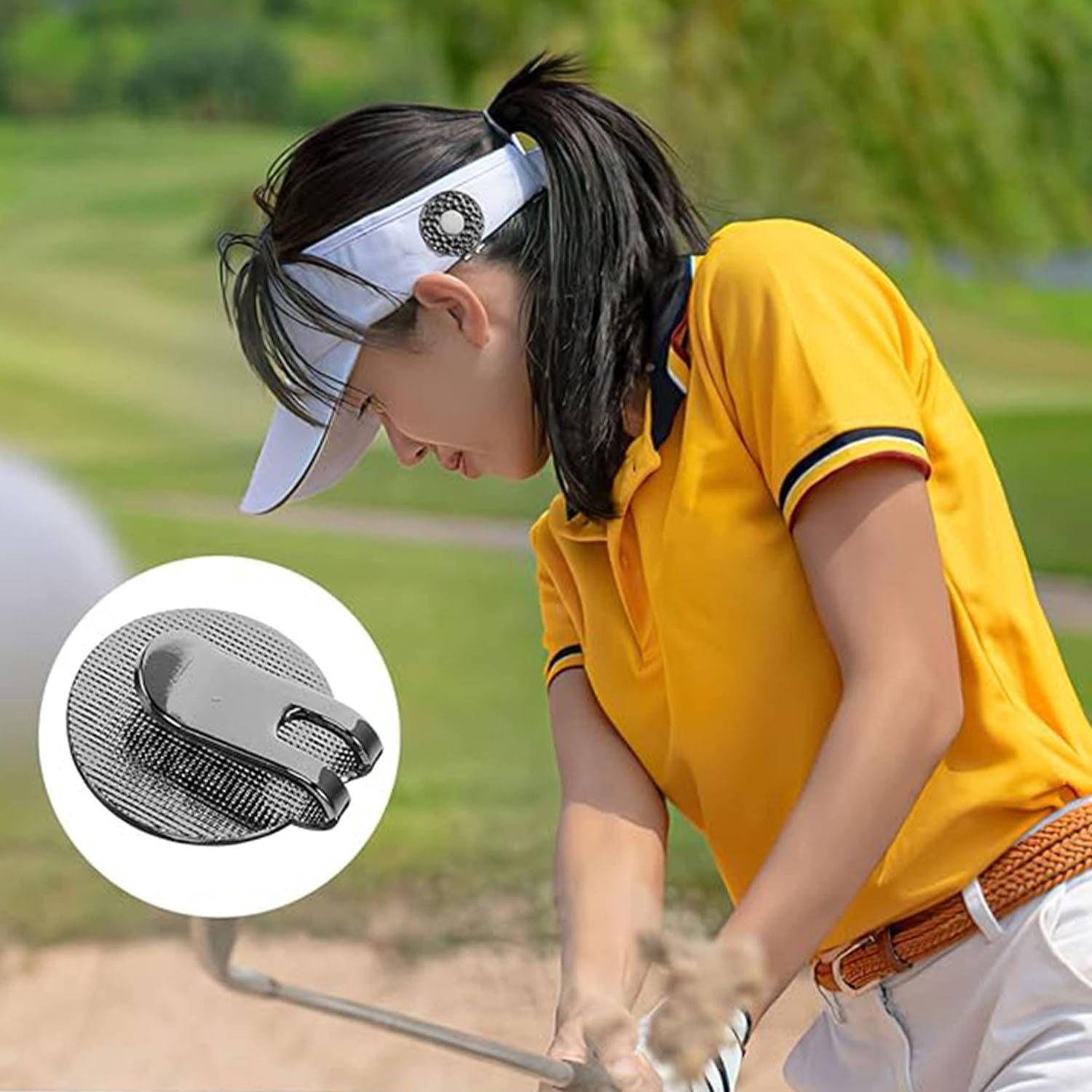 Metal Golf Hat Clip 3